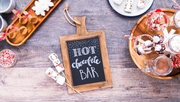 hot chocolate bar